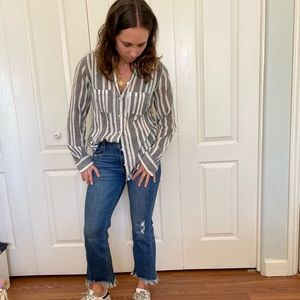 Button down shirt - stripped